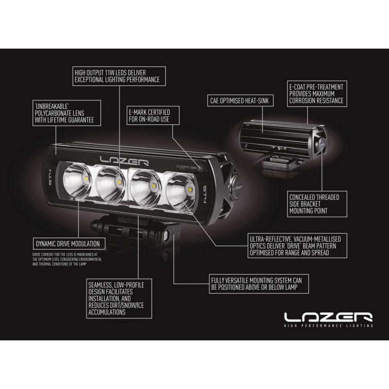 Barra Lazer 8 LED - ST-8 Evolution - Homologación CE