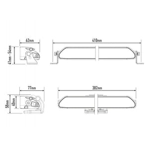 Barra Lazer Linear 12 LED - Homologación CE