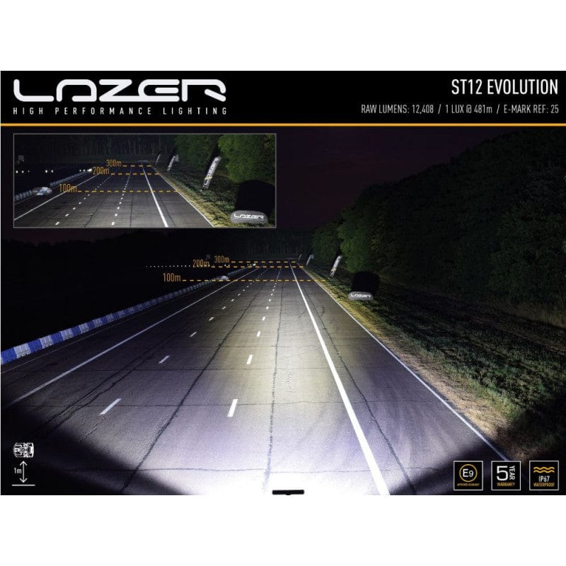 Barra Lazer LED - ST 12 Evolution - Homologación CE