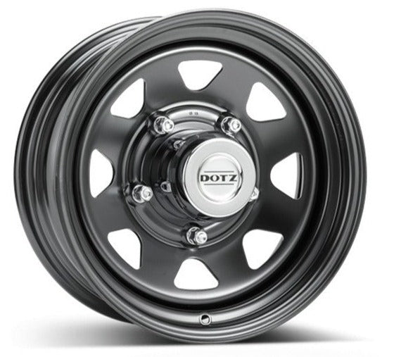 Llantas DOTZ Black 7x16 offset 24 - Ford Ranger