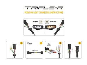 Iluminación lazer con integración en parrilla - Triple-R 750 - Toyota VDJ200 2015+