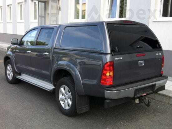 Hardtop Aeroklas Comercial - Toyota Hilux - Doble Cabina 2005-2015 (Sin ventanas laterales)