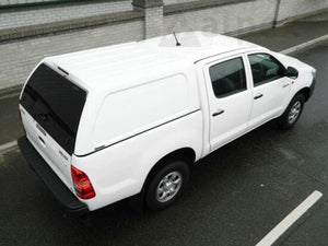 Hardtop Aeroklas Comercial - Toyota Hilux - Doble Cabina 2005-2015 (Sin ventanas laterales)