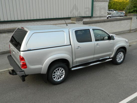 Hardtop Aeroklas Comercial - Toyota Hilux - Doble Cabina 2005-2015 (Sin ventanas laterales)