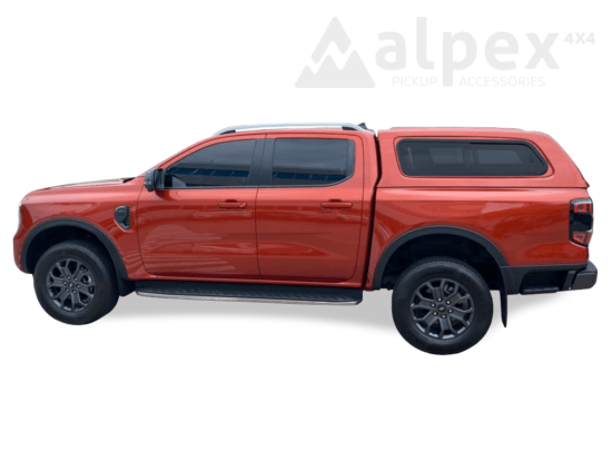 Hardtop Aeroklas - Ford Ranger Doble Cabina 2023+ (Ventanas Corredizas)