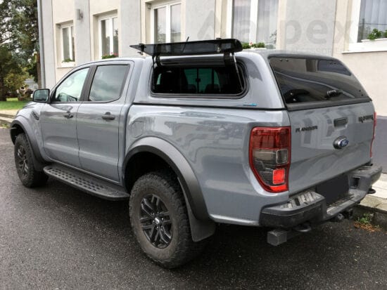 Hardtop Aeroklas (Ventanas abatibles) - Ford Ranger Doble Cabina - 2012 a 2022