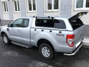 Hardtop Aeroklas (Ventanas abatibles) - Ford Ranger Extra Cab 2012 to 2022