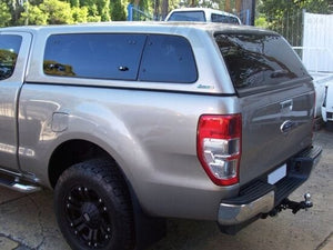 Hardtop Aeroklas (Ventanas abatibles) - Ford Ranger Extra Cab 2012 to 2022