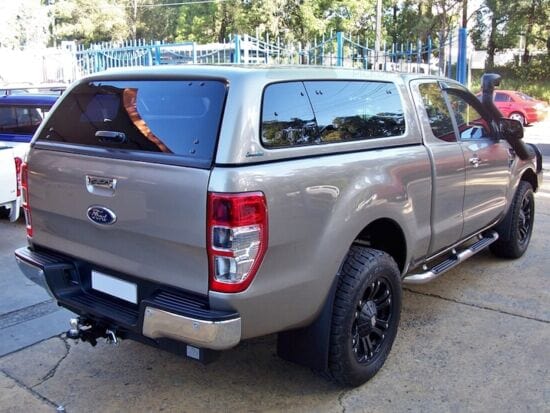 Hardtop Aeroklas (Ventanas abatibles) - Ford Ranger Extra Cab 2012 to 2022