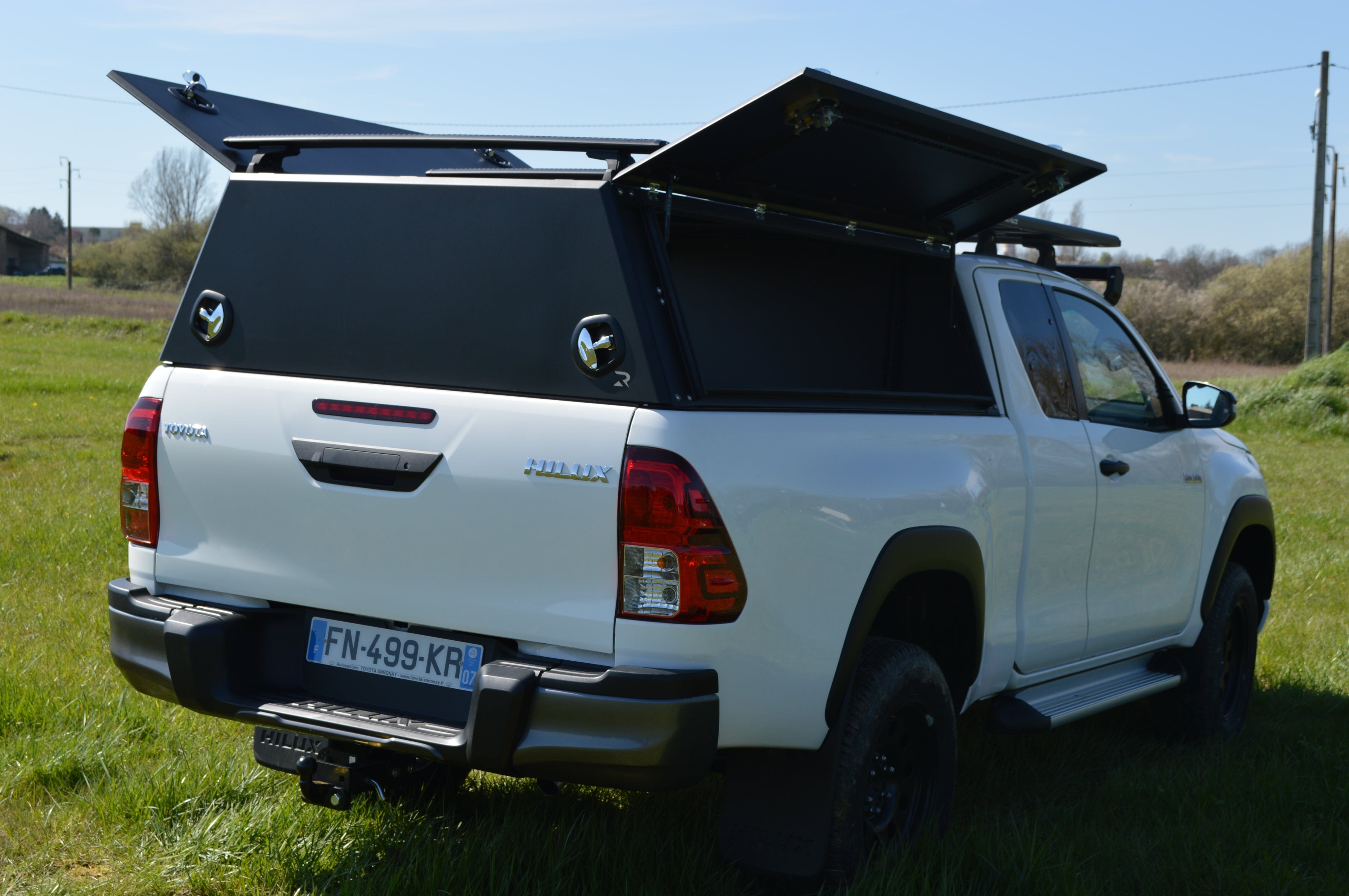 Hardtop Rockalu Aluminio - Toyota Hilux 2016+ Cabina simple