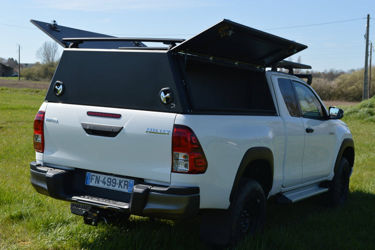 Hardtop Rockalu Aluminio - Toyota Hilux 2016+ Cabina simple