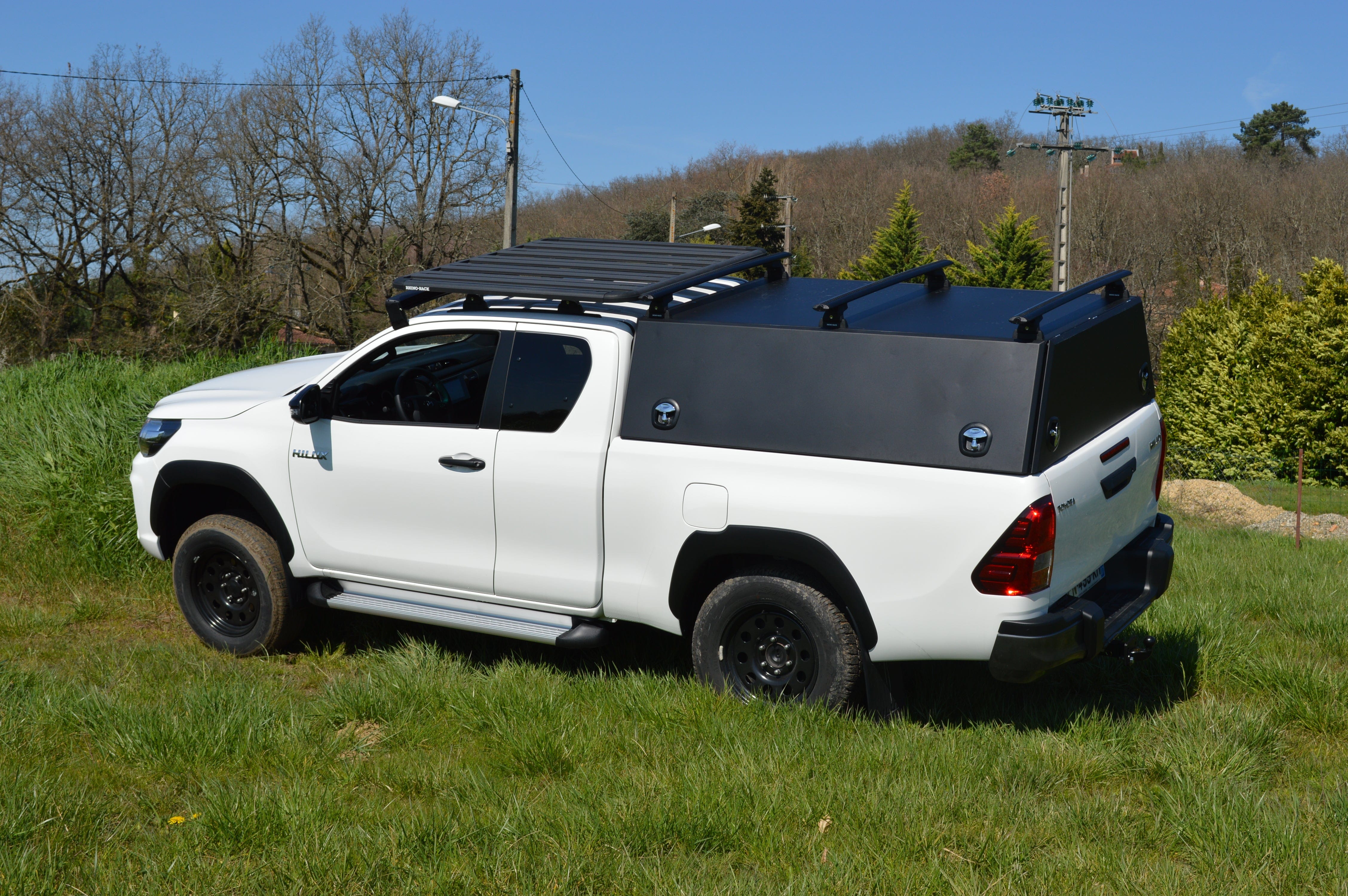 Hardtop Rockalu Aluminio - Toyota Hilux 2016+ Cabina simple