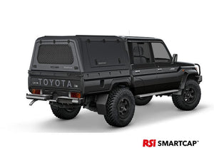 Hardtop RSI EVO LC para Toyota Land Cruiser 76 y 79 Doble Cabina Negro Mate