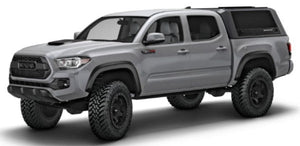 Hardtop RSI EVO Sport - Toyota Tacoma 2016 a 2020 - Bed Truck Corto - Doble Cabina - Alfombra Noir