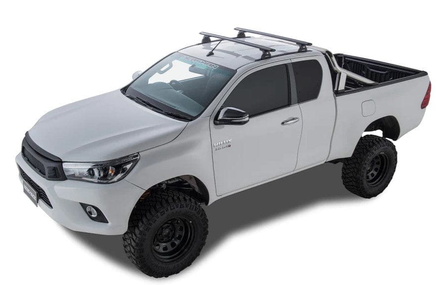 Kit de 2 bacas Vortex Rhinorack - Toyota Hilux Revo - Cabina Extra