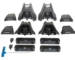 Kit de baca Rhiorack Heavy Duty (Sistema de abrazaderas) - Toyota Hilux Revo - Doble Cabina