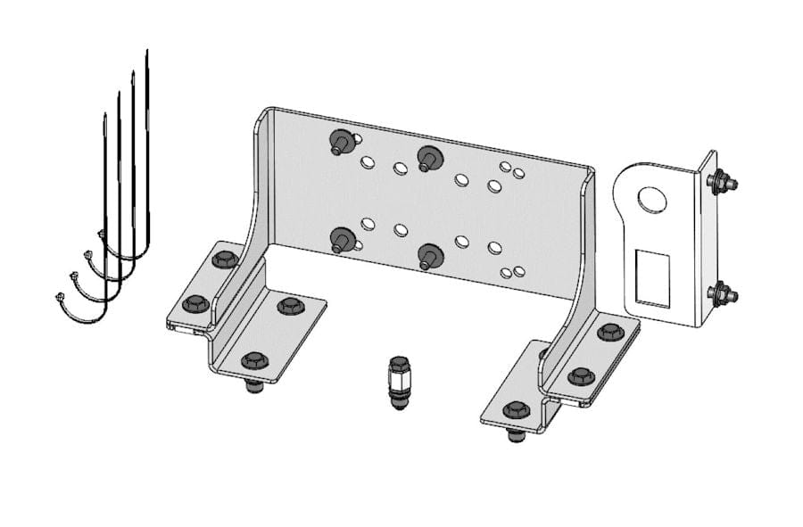 Kit de montaje del compresor ARB - Ford Ranger 2012-2019 - Doble cabina