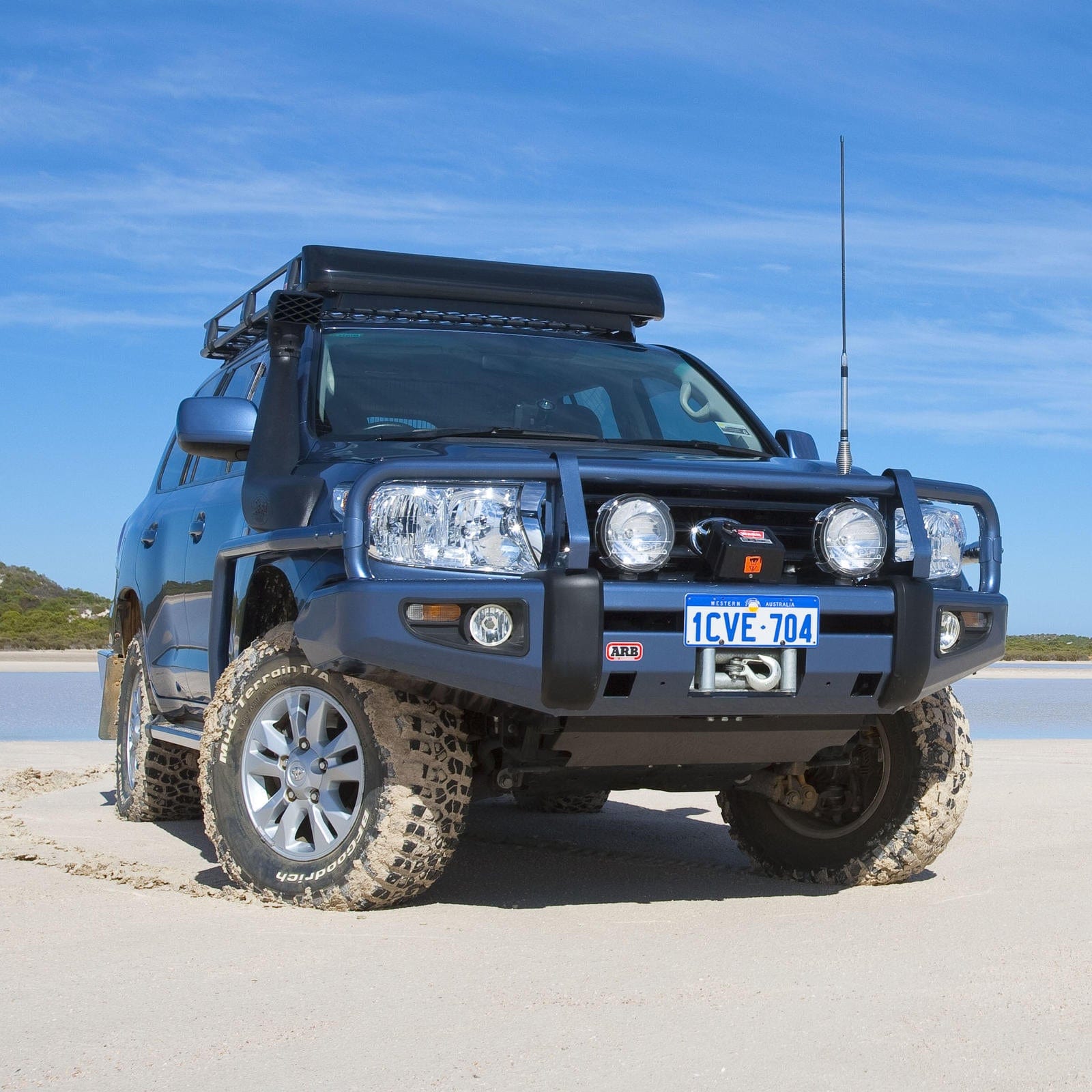 ARB Winch Bar parachoques - Toyota VDJ200 de 2008 a 2012