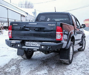 Parachoques trasero de aluminio RIVAL - Toyota Hilux 2011+