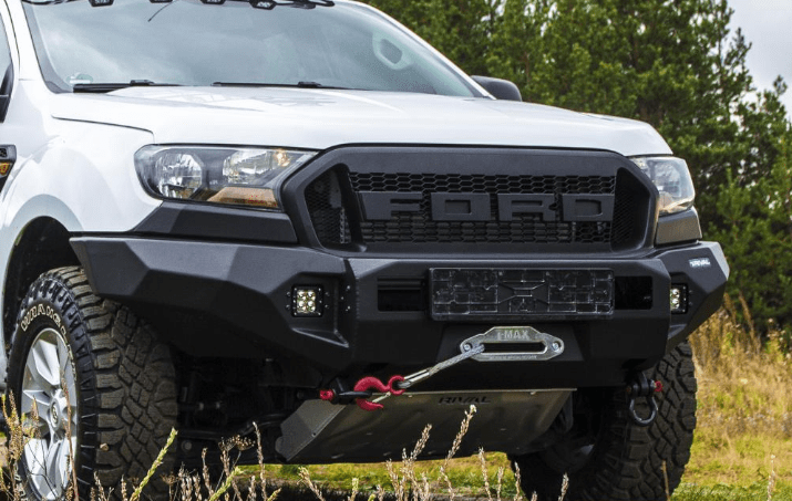 Parachoques delantero de aluminio RIVAL con luces LED - Ford Ranger 2012 - 2016