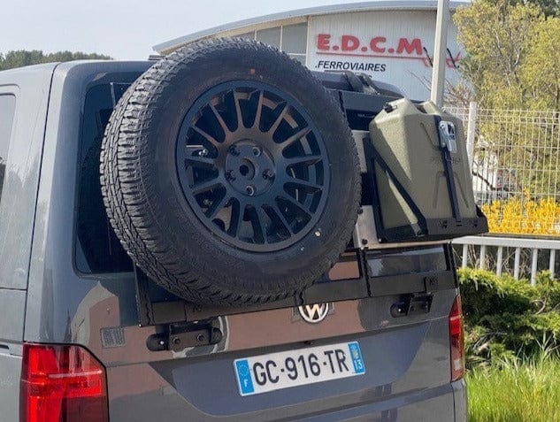 N4 Offroad rueda y todo portador en el portón trasero para Volkswagen Transporter