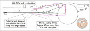 Depósito de repuesto diesel 150L Long Ranger - Toyota Hilux Revo 2016+